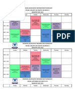 FICT Tentative Timetable - May 2013