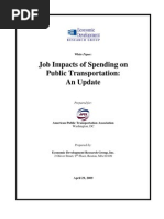 Transit Job Spending Impacts