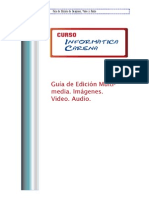 Guía Edición Multimedia. Parte Edición de Imágenes