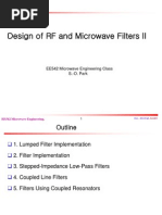 Design of RF and Microwave Filters II