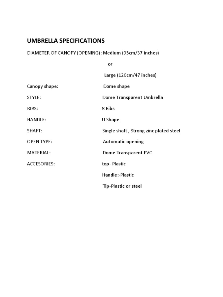Umbrella Pictures | PDF