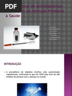 Uso Racional de antidiabéticos no Âmbito da  Atenção