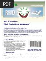 Download 002 Barcodes vs RFID Fact Sheet by CoreRFID by CoreRFID SN14824501 doc pdf