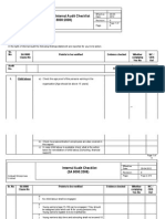 SA Audit Check List - New