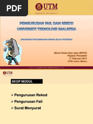 Sistem Fail Surat Rayuan Haji Pdf
