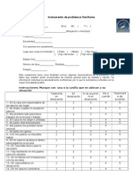 Instrumento de Problemas Familiares Final