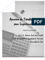 Apuntes de Estadistica Para Ingenieros