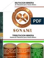 01.- Sistema de tributación para el sector minero