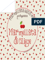 Etichette Grandi Marmellata Di Ciliege