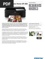Epson Expression Home XP 202 Ficha de Produto