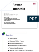 Wind Power Fundamentals Slides