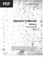 Download 20111007160147_3Operators Manual Ultimax 3 by mateimaniac SN148306650 doc pdf