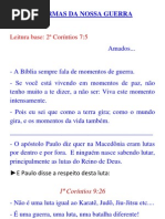 As Armas Da Nossa Guerra