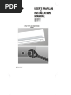 LG Split Type Air Conditioner Complete Service Manual