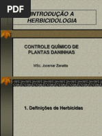 Aula 2. Introdução à herbicidologia