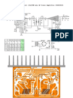 Sample Application Circuit (2x120W Min AF Power Amplifier STK4241V)