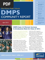 DMPS Community Report - April 2013