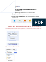 Crearea Unui Chestionar Online Cu Docs