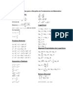 01 - Formulas de Matematica Básica