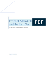 Adam (PBUH) and First Sin