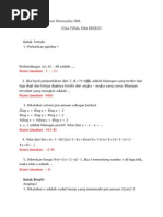 Soal Final Cerdas Cermat Matematika Sma