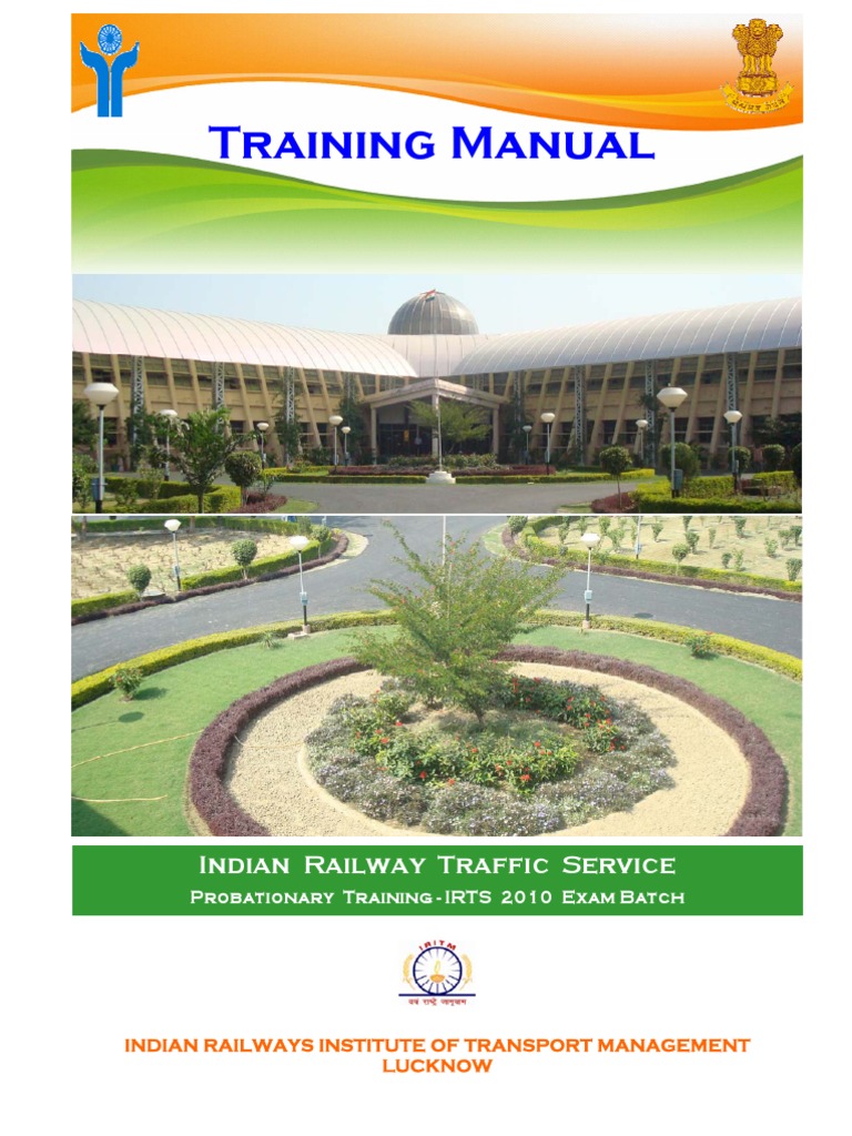 IRTS Probationary Training Manual | PDF | Rail Transport | Transport