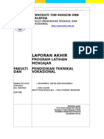 Borang+Format+Laporan+Akhir+LM Contoh - Unlocked New
