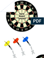 Darts Board Template