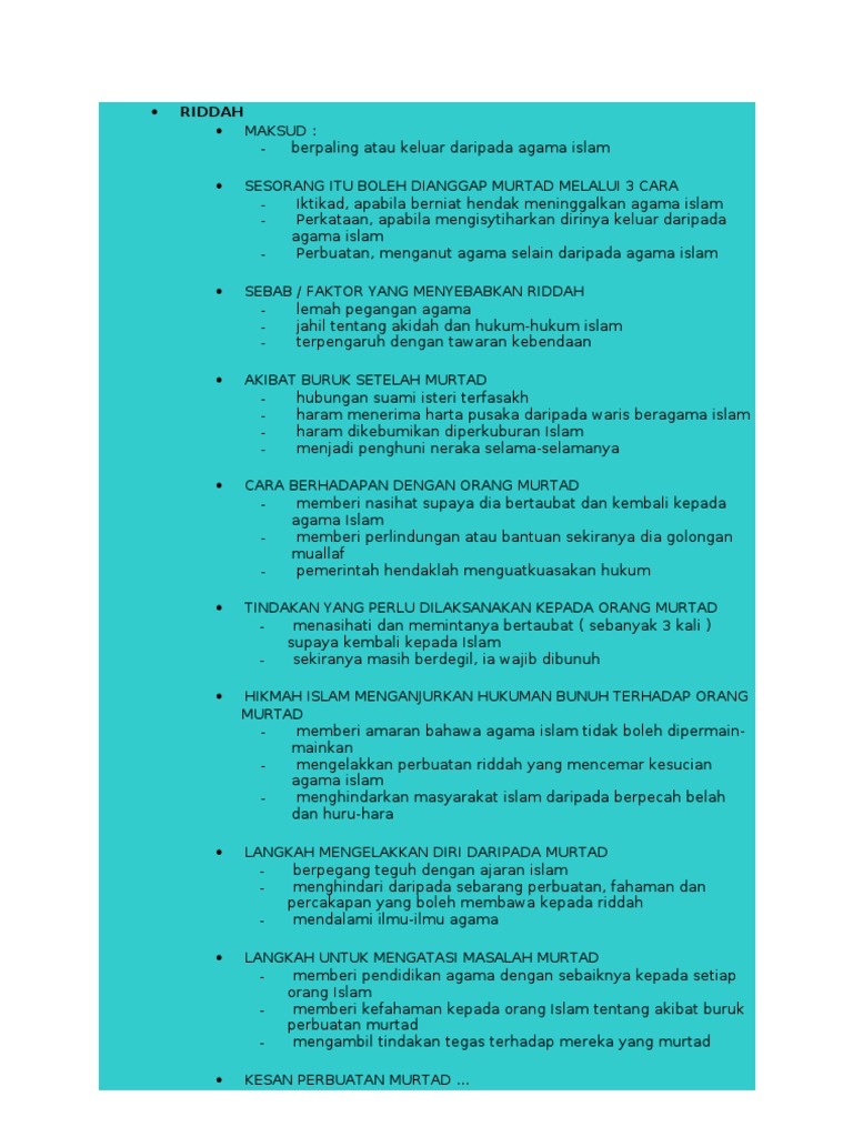 RIDDAH | PDF