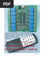 A Versatile 12-Channel Infrared Remote Control