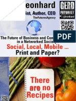 The Future of Business and Communications in A Networked Society - Social, Local, Mobile - Print and Paper