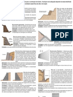 Modelos de Contenção de Taludes