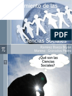 Diapositivas Surgimiento de Las Ciencias Sociaes