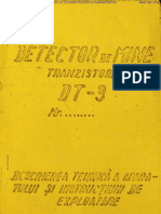 Detector de Mine Tranzistorizat