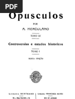 Opusculos, de Alexandre Herculano, vol. 3