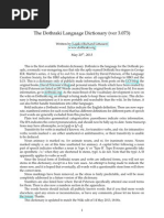 Dicionário Dothraki Dothraki Dictionary PDF Linguistics Syntax 