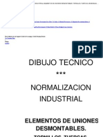 Dibujo Técnico. Normalización Industrial