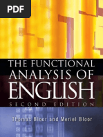 Download Bloor The Functional Analysis of English by translatum SN148399826 doc pdf