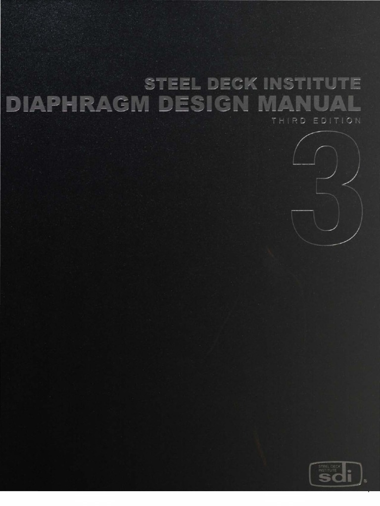 Steel Deck Design Manual Third Edition PDF Buckling Strength Of
