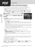 Selecting A Scene Mode To Take Pictures (Features) : Other Settings Can Be Selected