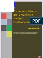 Goldstein Yossi - Corrientes Y Dilemas Del Pensamiento Sionista