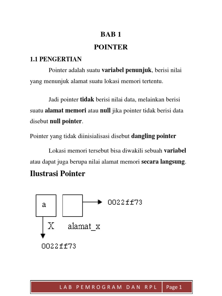 Struktur Data dan Pointer dalam Pemrograman | PDF | Komputer