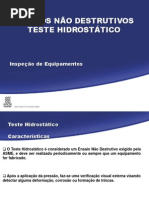 Teste Hidrostático