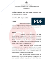 Fallo por la votación de consejeros