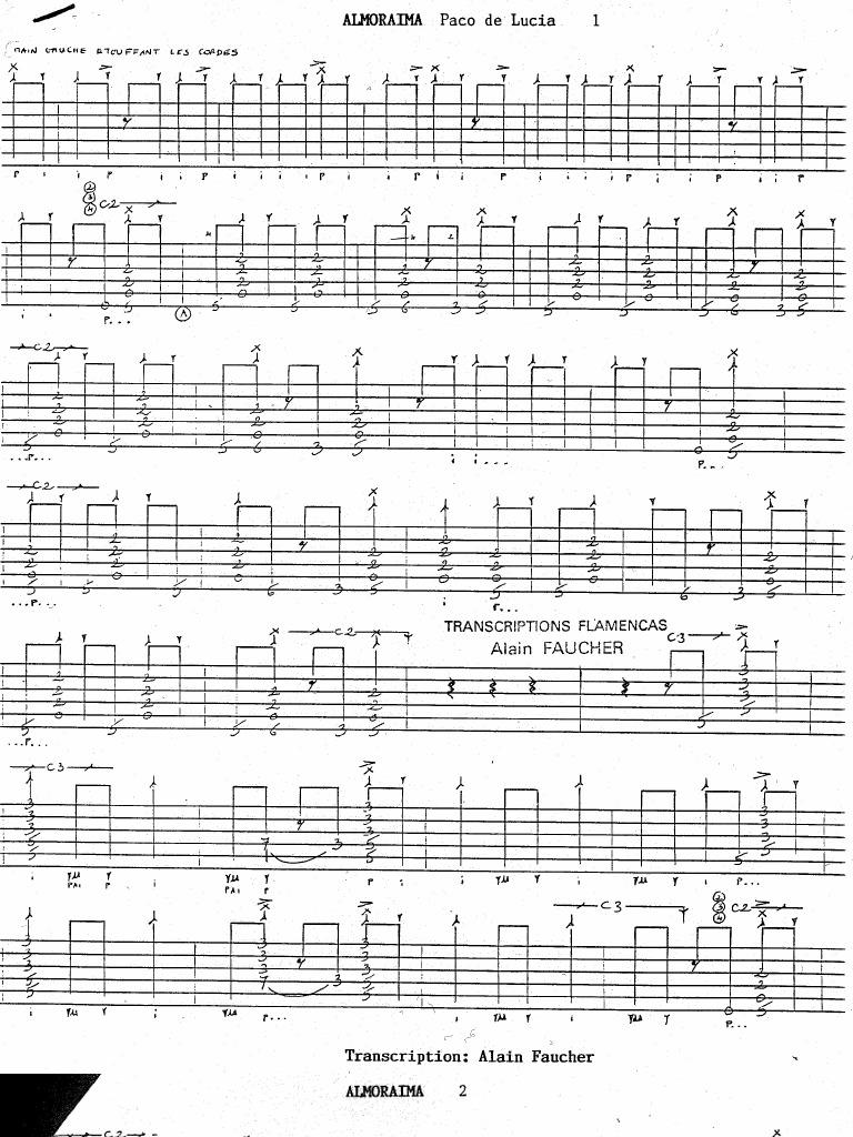 Paco de Lucia - Almoraima | PDF