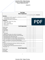 Evaluation Criteria Checklist