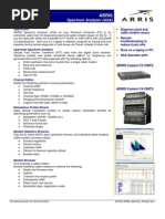 ARRIS Spectrum Analyzer