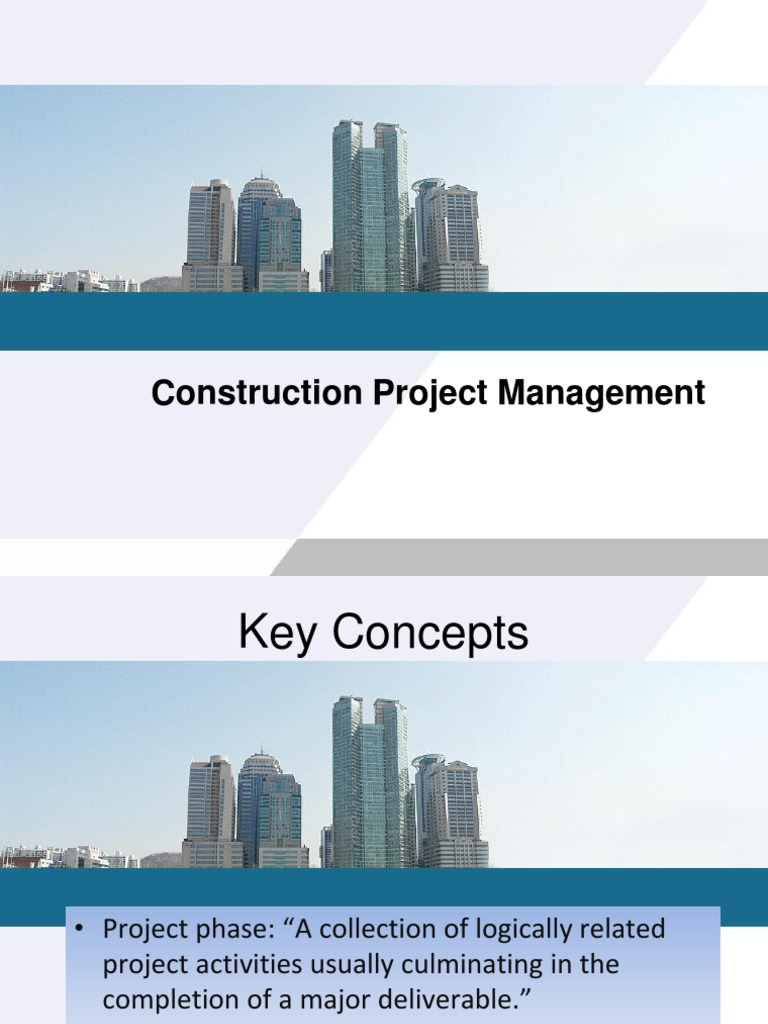 Construction Project Management | Download Free PDF | Project ...