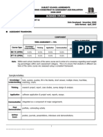 Business Grades 9-12 Consistency Ag