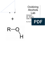 Oxidizing Alcohols Lab